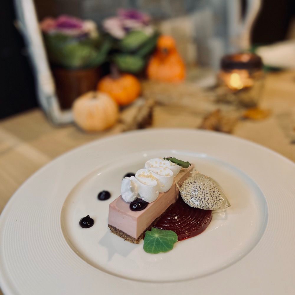 Autorskie danie z kolacji degustacyjnej - Restauracja Toscania